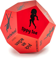 Covelico Kids Exercise Dice (12-Sided Foam Dice) – Action Movement Game