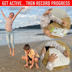 Fitness Journal for Kids – Daily Activity Tracker & Exercise Goals (6”×9”)