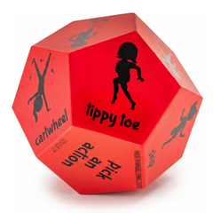Red Covelico action dice for kids movement games