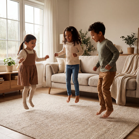How to Keep Kids Moving on Rainy Days (No Screens Required)