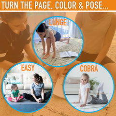 Kids Yoga Coloring Book – Calm Corner Coloring + Poses (Ages 3+)