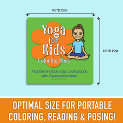 Kids Yoga Coloring Book – Calm Corner Coloring + Poses (Ages 3+)