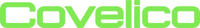 Covelico logo in green on a white background